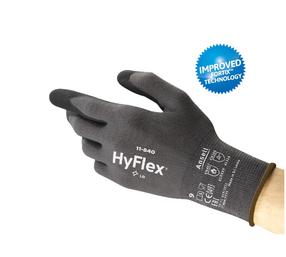 Darbo pirštinės Ansell HyFlex 11-840, pilka sp., 11
