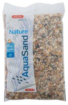 Грунт Zolux AquaSand Nature 346405, 1 кг, коричневый цв.