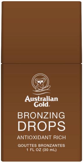 Pašiedeguma līdzekļi fluīds Australian Gold Bronzing Drops, 30 ml