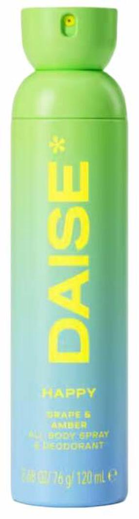 Ķermeņa dezodorants Daise Happy All Body, 120 ml