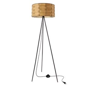 Торшер Candellux Lighting Fiana, 40 Вт, E27, коричневый цв.