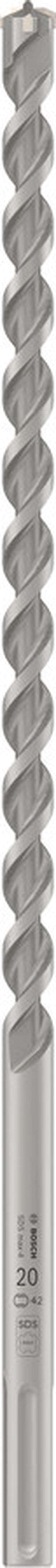 Betono grąžtas Bosch 2608685865, betonui/mūrui, sraigtinis, sds max, 20 mm x 52 cm