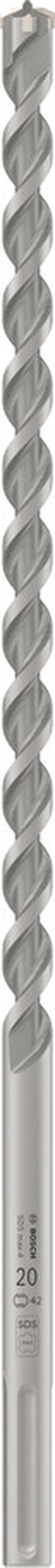Betono grąžtas Bosch 2608685865, betonui/mūrui, sraigtinis, sds max, 20 mm x 52 cm