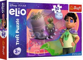 Puzle Trefl Disney Elio Meet Elio 18320, 20 cm x 27 cm, 30 gab., daudzkrāsaina