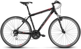 Velosipēds rallijkross Kross Evado 3.0, 28 ", 21" rāmis, melna krās./sarkana krās.