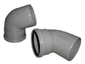 Alkūnė vidaus kanalizacijai Wavin Optima, 110 mm, 67 °