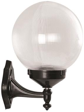 Sieninis lauko šviestuvas Opviq BAP-68160-BSY-M2, 60W, E27, IP65, juoda sp., 30 cm x 35 cm