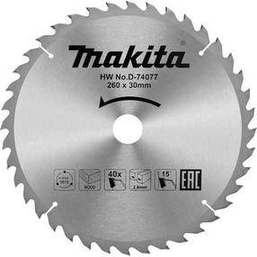 Griešanas disks Makita D-74077, 260 mm x 30 mm