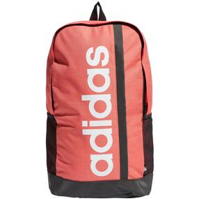 Mugursoma Adidas Essentials Linear, melna krās./oranža krās., 26.5 l