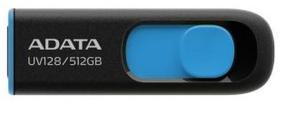 USB mälupulk Adata UV128, sinine v./must v., 512 GB