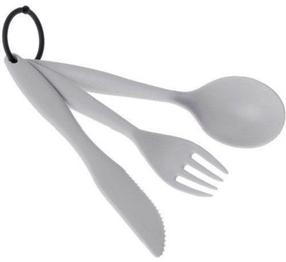 Turistinis stalo įrankių rinkinys GSI Outdoors, pilka