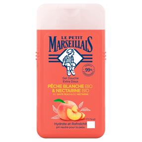 Ķermeņa mazgāšanās želeja Le Petit Marseillais White Peach & Nectarine, 250 ml