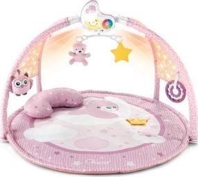 Коврик для занятий спортом Chicco Enjoy Colours Gym 9866100000, ⌀ 83 см, розовый цв.