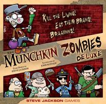 Stalo žaidimas Steve Jackson Games Munchkin Zombies Deluxe, EN