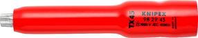 Žvaigždinė varžtų veržlių galvutė Knipex 98 29 45, TX45, 117 mm, 3/8", Ø23 mm