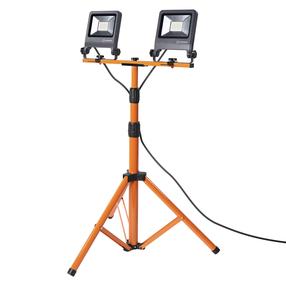 Statybinis prožektorius su stovu Ledvance/Osram, 60 W, 5400 lm, 4000 °K, IP65, pilkas