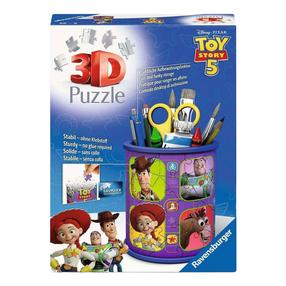 3D puzle Ravensburger Toy Story Pencil Cup, 7 cm x 7 cm, 57 gab., daudzkrāsaina