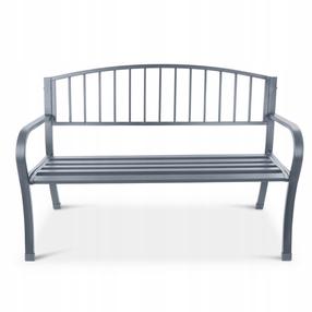 Lauko suoliukas Longwell Industrial, grafito sp., 53 cm x 125 cm x 82 cm