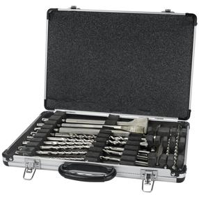 Grąžtų ir kaltų rinkinys Makita D-19180, gelžbetoniui, sds plus, 5 mm x 21 cm