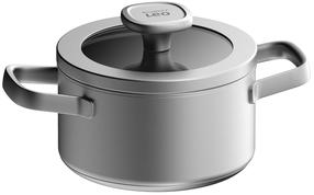 Puodas BergHOFF Leo Graphite, Ø16 cm, 1.7 l, sidabro sp.