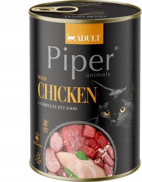 Šlapias kačių maistas Dolina Noteci Piper Adult, vištiena, 0.4 kg