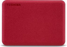 Kietasis diskas Toshiba Canvio Advance Advance, HDD, 4 TB, raudona sp.