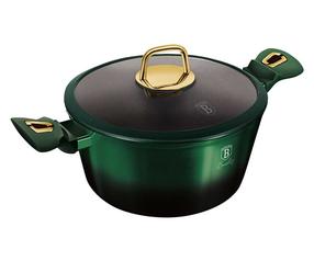 Puodas Berlinger Haus Emerald BH-6057, Ø20 cm, 2.5 l, juoda sp.