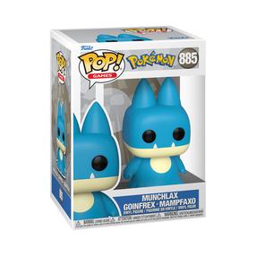 Rotaļlietu figūriņa Funko POP! Games Pokemon Munchlax 885, 9 cm, zila krās.