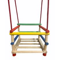 Pakabinamos sūpynės - kėdutė Vigo Eco Wooden Swing, 27 cm, 21 cm, įvairių spalvų