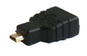 Adapteris Savio HDMI / Micro HDMI HDMI, Micro HDMI male, melna krās.