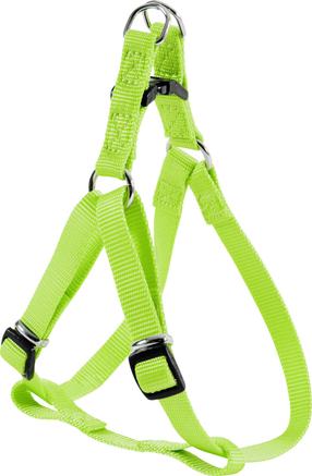 Petnešos šunims Zolux Nylon Vest-Shape, šviesiai žalia sp., 10 mm