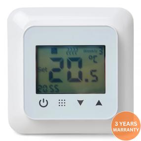 Termostatas Heatcom HC60, kabinamas, balta sp., 5 - 40 °C