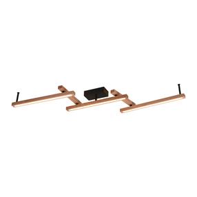 Lampa griesti Trio Bellari 626410530, LED, 3 x 36 W, brūna krās. / brūna krās.