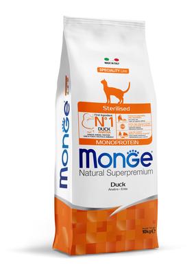 Sausas kačių maistas Monge Dry Cat Adult Sterilized M56182, antiena, 10 kg
