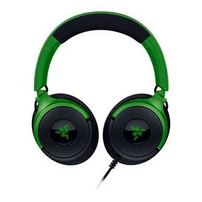 Vadu spēļu austiņas Razer Kraken V4 X Minecraft RZ04-05180200-R3M1, zaļa krās.