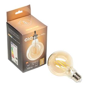 Lambipirn Zuma Line Oro LED, G80, 2200 °K, E27, 6 - 45 W, 550 lm