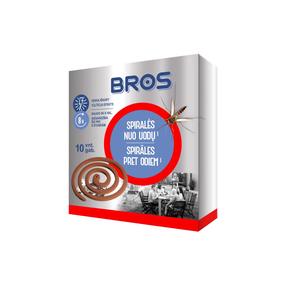 Uodų atbaidymo spiralė Bros, 10 vnt.