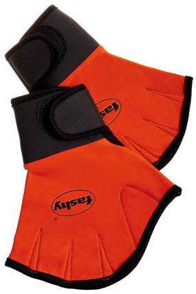 Peldēšanas cimdi Fashy 4462, oranža krās.