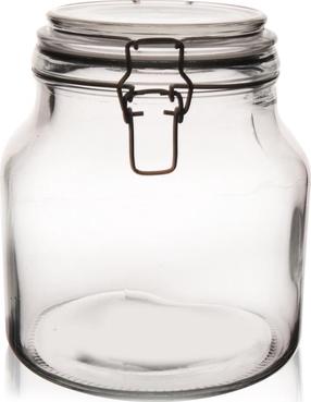 Lielapjoma produktu konteiners Orion, 2.4 l, caurspīdīga krās.