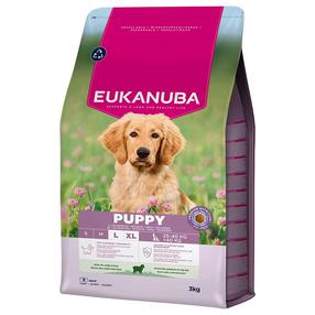 Sausas šunų maistas Eukanuba Puppy, ėriena/ryžiai, 3 kg