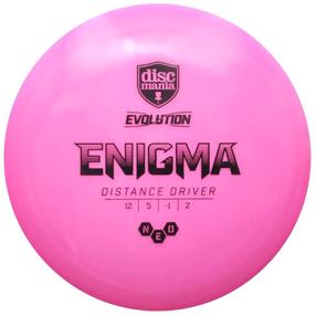Diskgolfo diskas Discmania Distance Driver NEO ENIGMA Evolution 12/5/-1/2, violetinė sp.