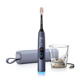 Электрическая зубная щетка Philips HX9813/98, синий цв.