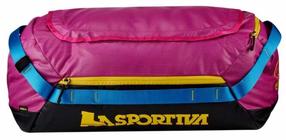 Sporta soma La Sportiva Nomad Duffle Bag, zila krās./melna krās./violeta krās., 40 l, 30 cm x 60 cm x 28 cm