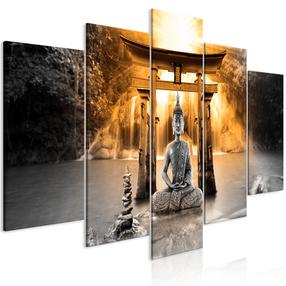 Reprodukcija Artgeist Buddha Smile HK8721-DKX, 200 cm x 100 cm