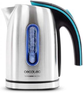 Elektriline veekeetja Cecotec ThermoSense 220 Steel, 1.2 l, hõbe v.