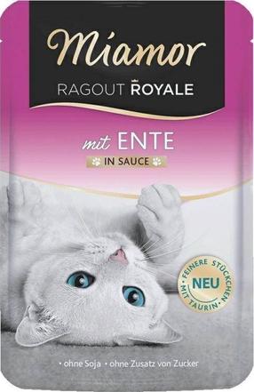 Šlapias kačių maistas Miamor Royale, antiena, 0.1 kg