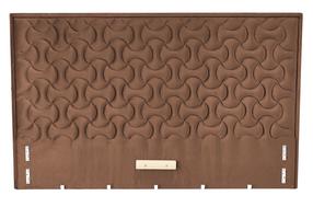 Gultas galvgalis Modulo W2, 175 cm x 8 cm, 120 cm, gaiši brūna krās.