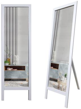 Veidrodis Kalune Design Cheval 145, pastatomas, 45 cm x 145 cm, balta sp.