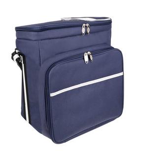 Šaltkrepšis Thermal Picnic Bag, mėlyna sp., 23 x 35 cm, 28 l
