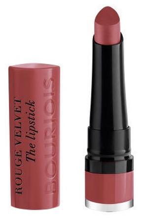 Lūpu krāsa Bourjois Paris Rouge Velvet, 2.4 g, 33 rose water